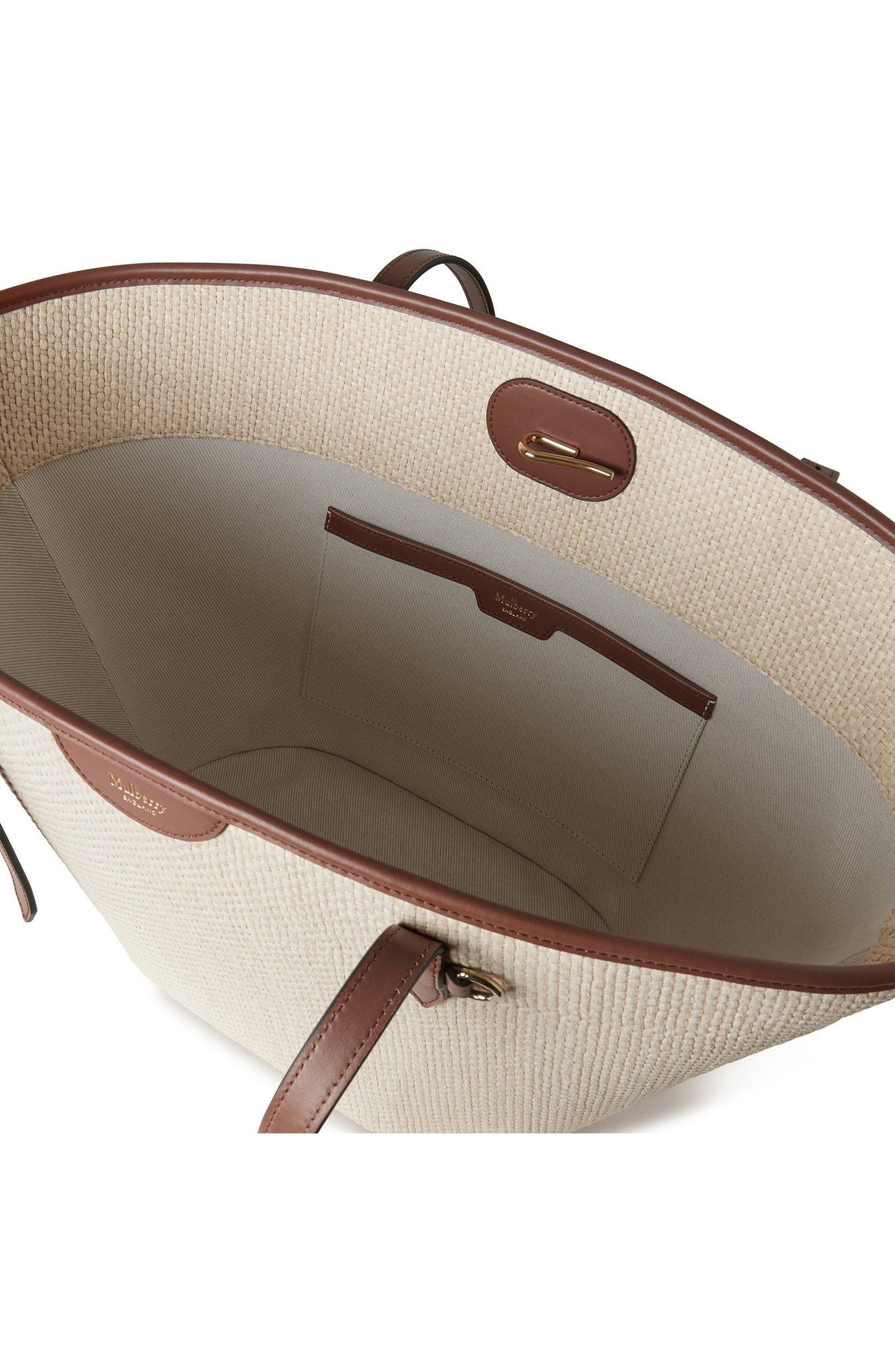Mulberry Raffia Basket Tote in Oak at Nordstrom - 4