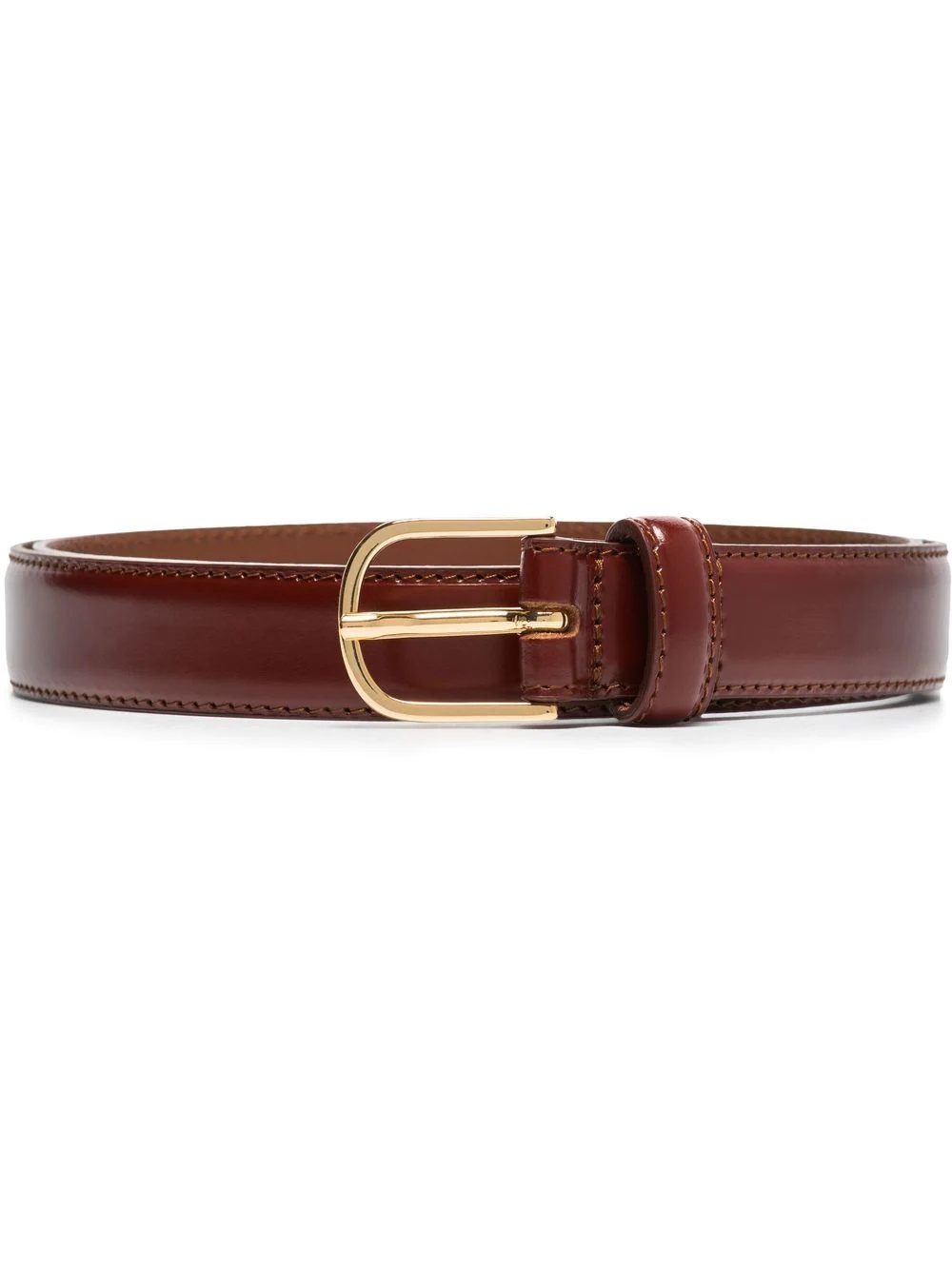 buckle-fastening classic belt - 1