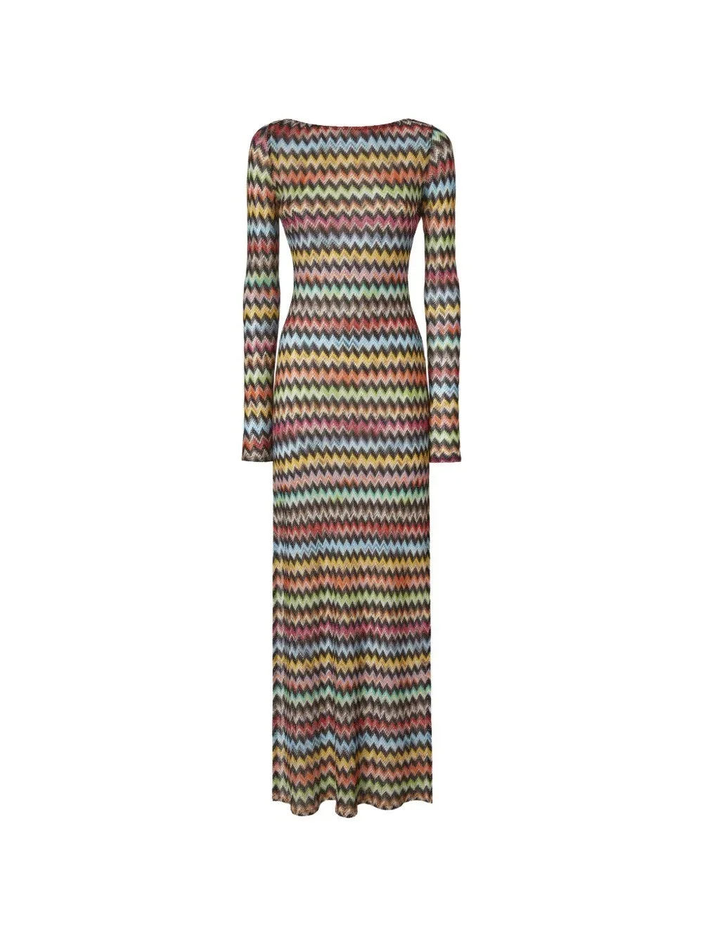 ZIG ZAG LONG DRESS - 1
