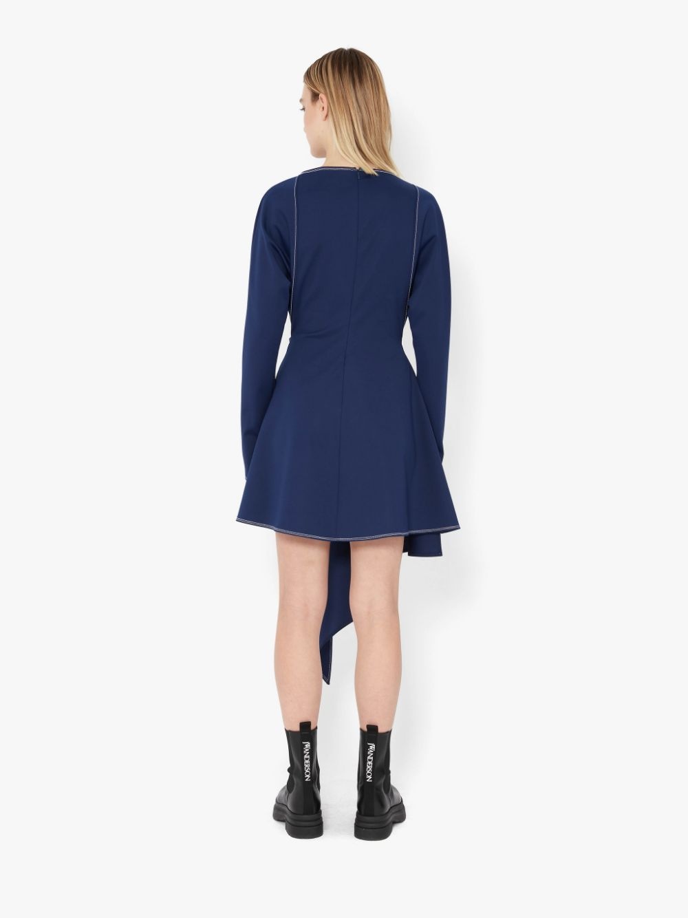 SHORT ASYMMETRIC CHAIN LINK DRESS - 4