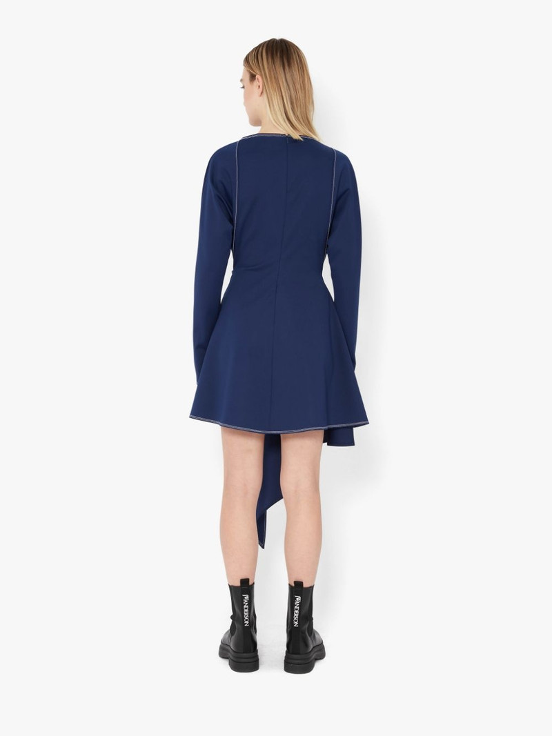 SHORT ASYMMETRIC CHAIN LINK DRESS 4