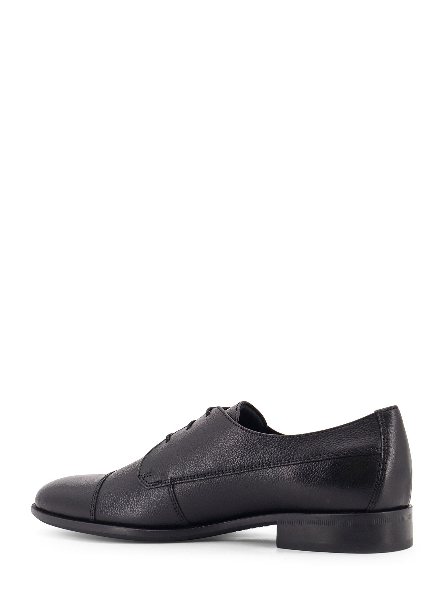 Lace-Up Leather Shoes - 3