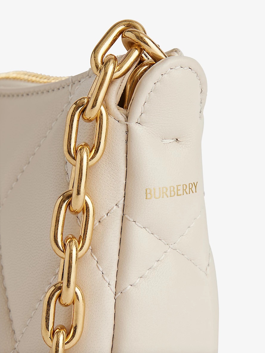 Burberry Rocking Horse Chain Leather Pouch​ selfridges REVERSIBLE