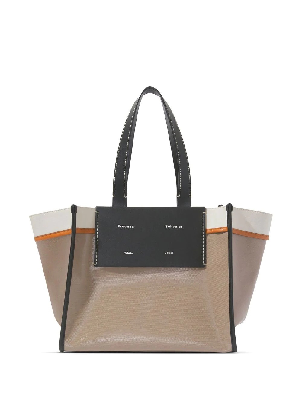 Large Morris Coated Canvas Tote - 1