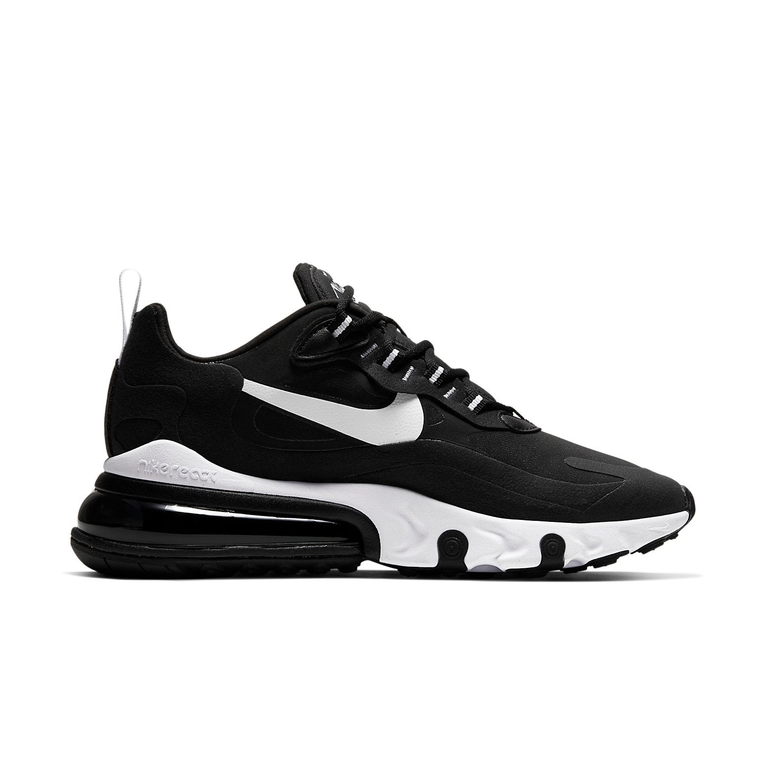 (WMNS) Nike Air Max 270 React 'Black Summit White' CI3899-002 - 2