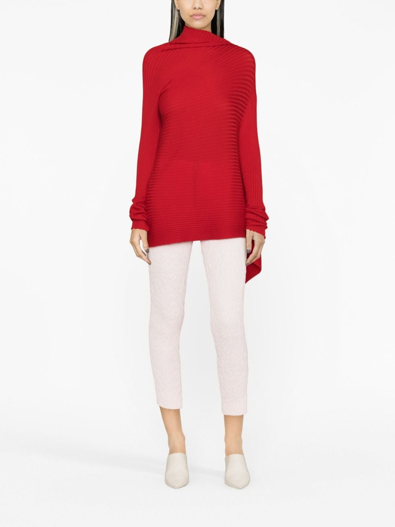 Isabel Marant crinkled cropped trousers outlook