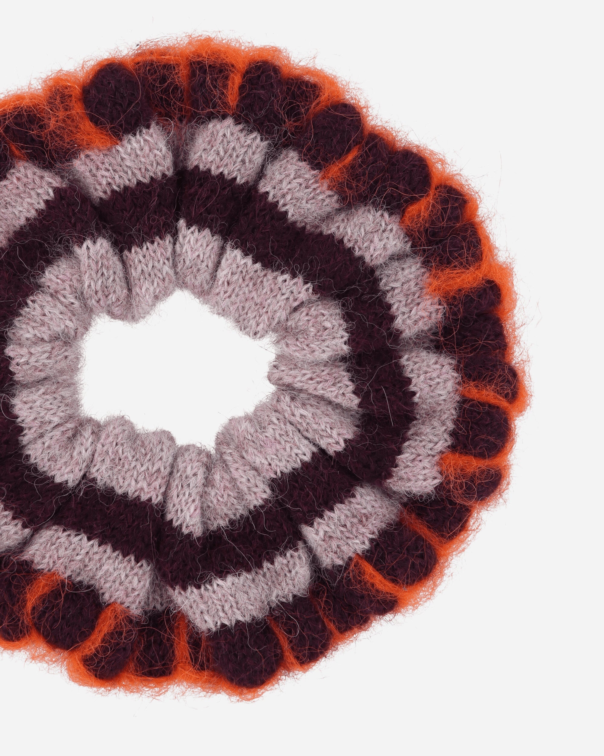 Lulu Stripe Scrunchie Red - 4