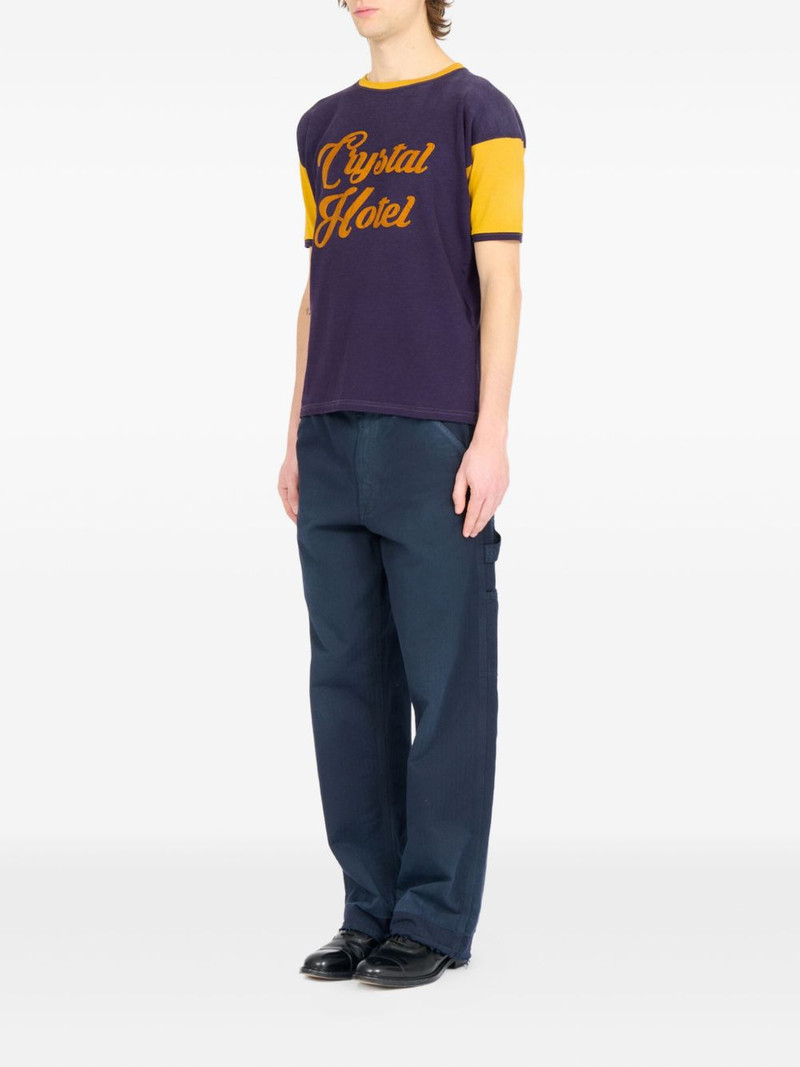 slogan-print T-shirt 7