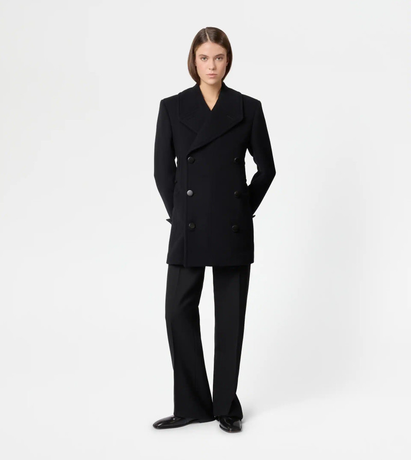 Tod's PEACOAT IN WOOL - BLACK outlook