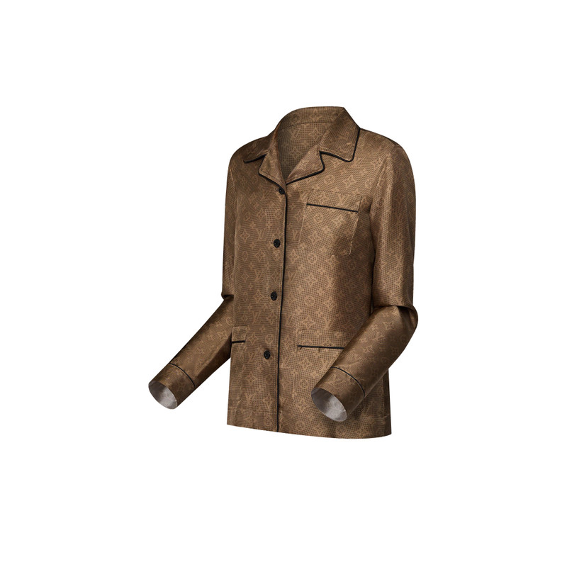 Louis Vuitton Inverted Mahina Pajama Shirt outlook