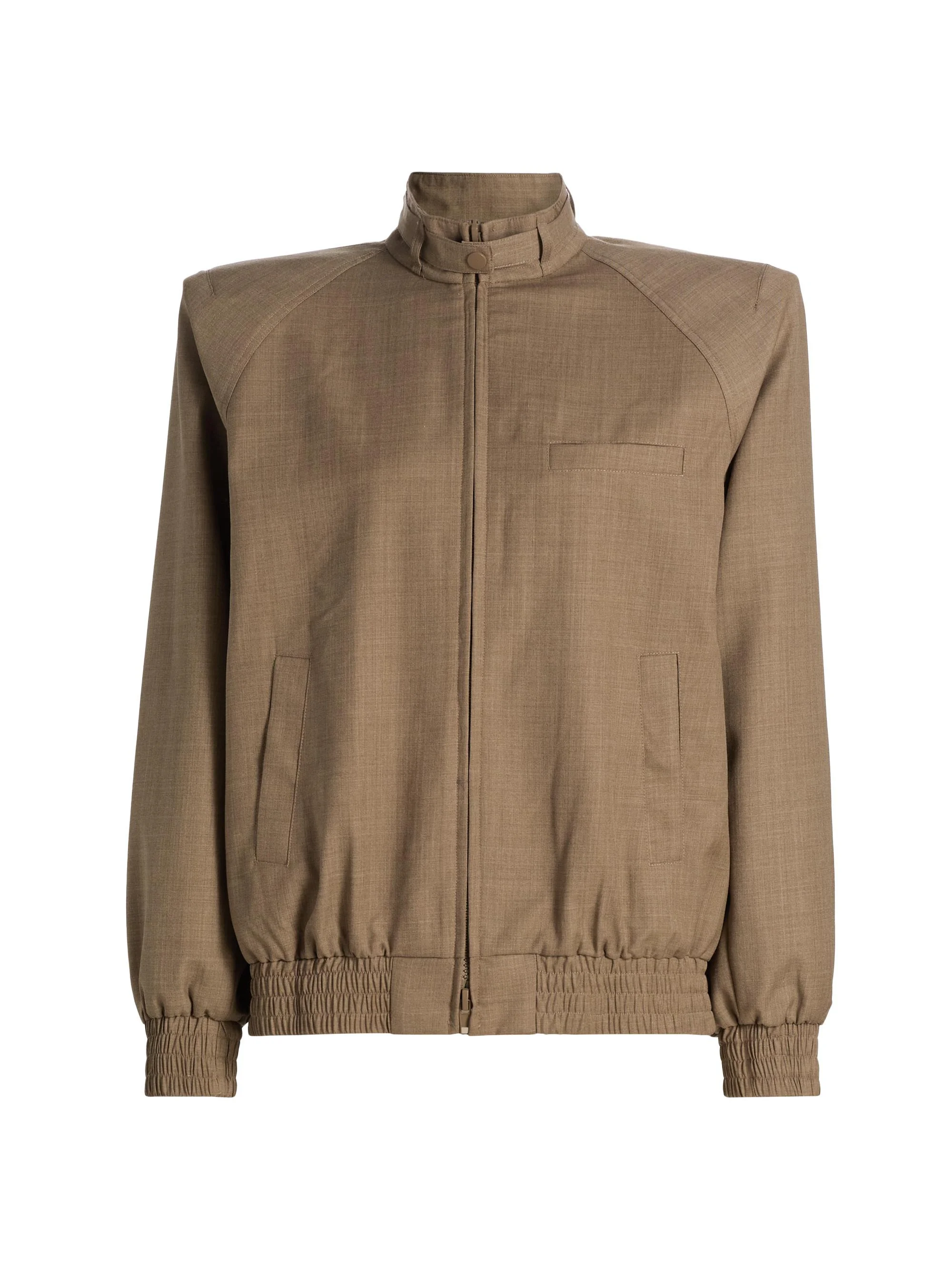 Women's Fariah Crosshatch Jacket - Mink - 1