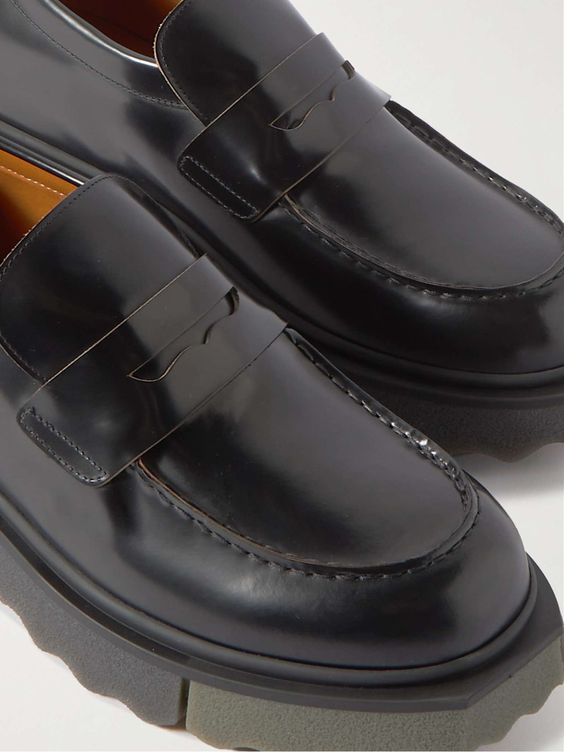 Leather Penny Loafers 6