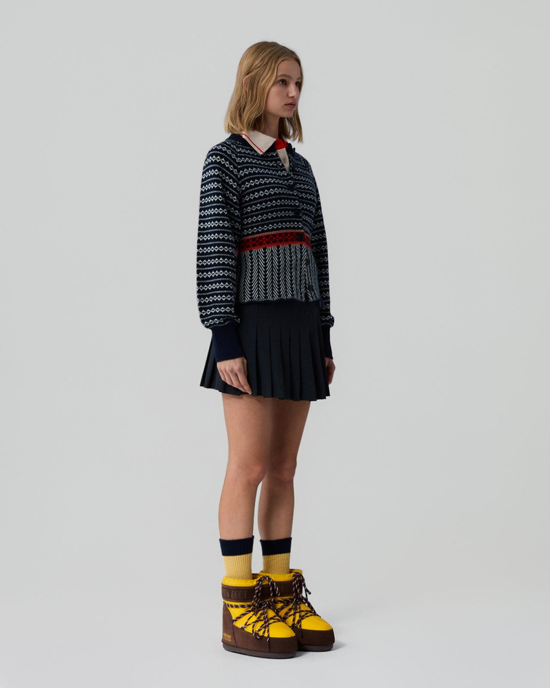 Fair Isle Sculpted Cardigan 6