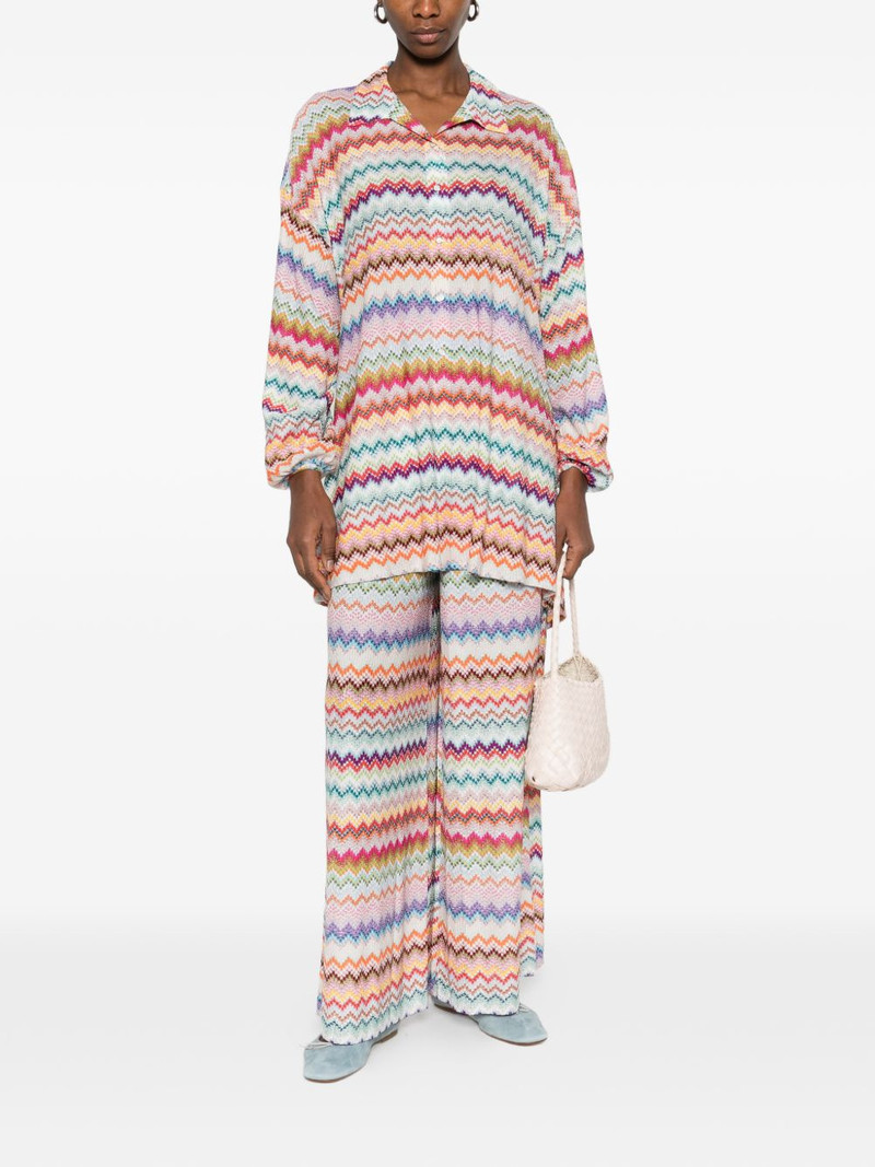 Missoni chevron trousers outlook