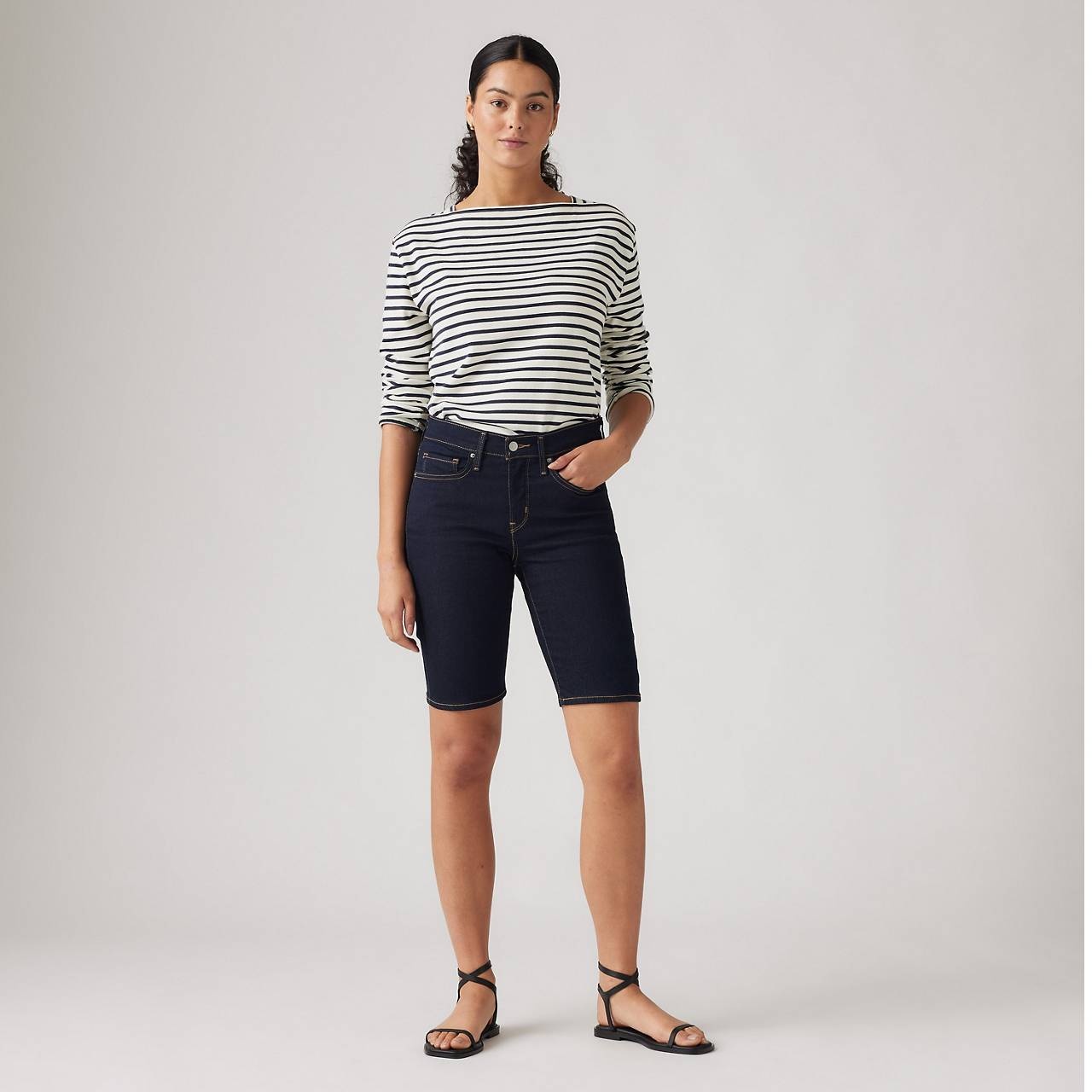 SHAPING BERMUDA WOMEN'S SHORTS - 2