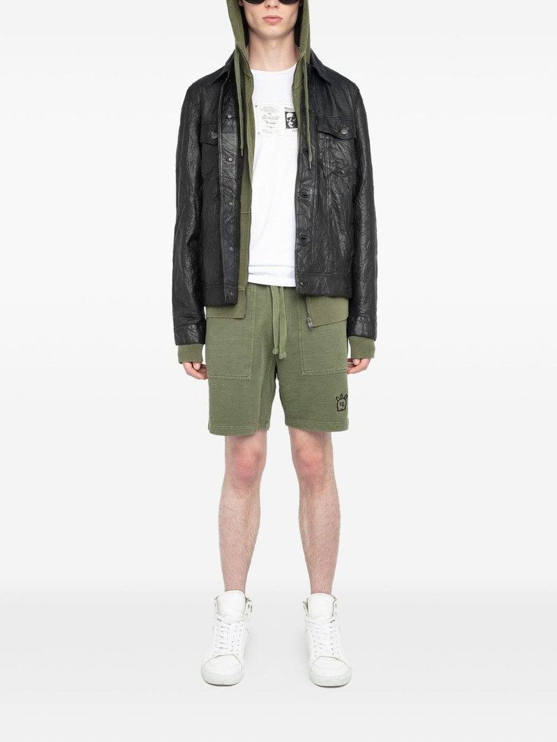 Zadig & Voltaire Pablo Slub shorts outlook