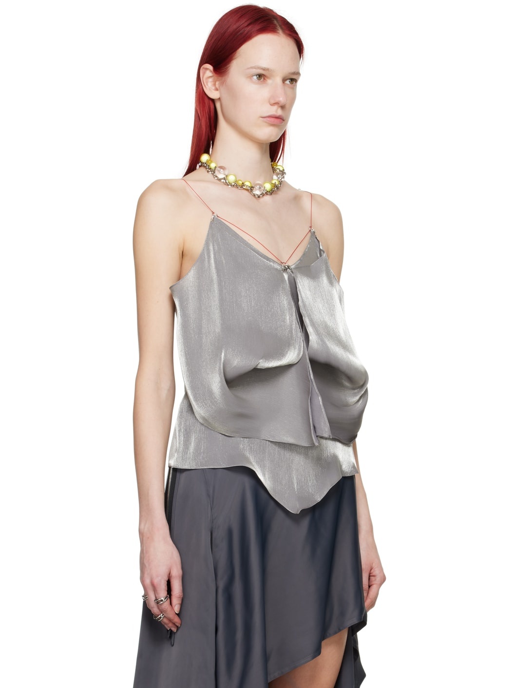 Gray Jogakbo Blouse - 4