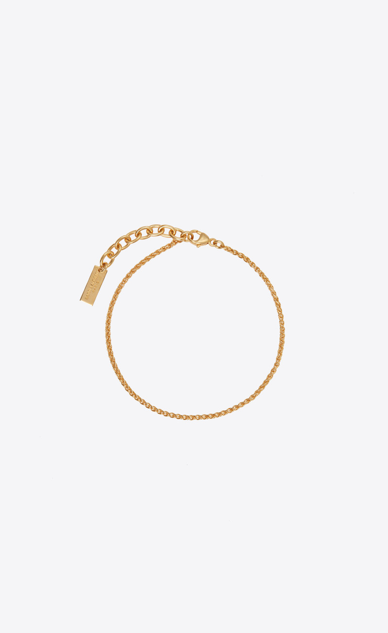metal curb-chain bracelet 1