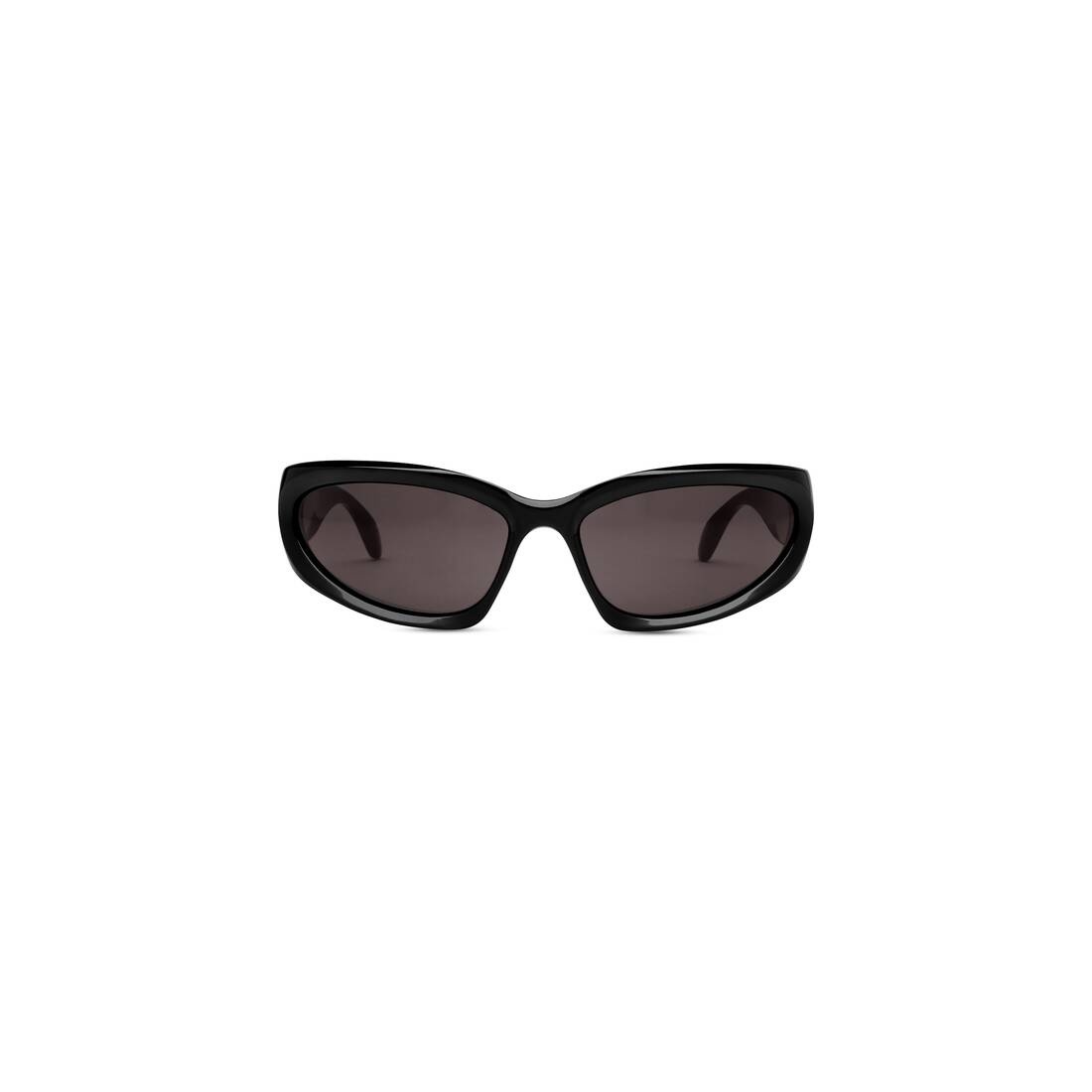 Swift Oval Sunglasses in Black - 1