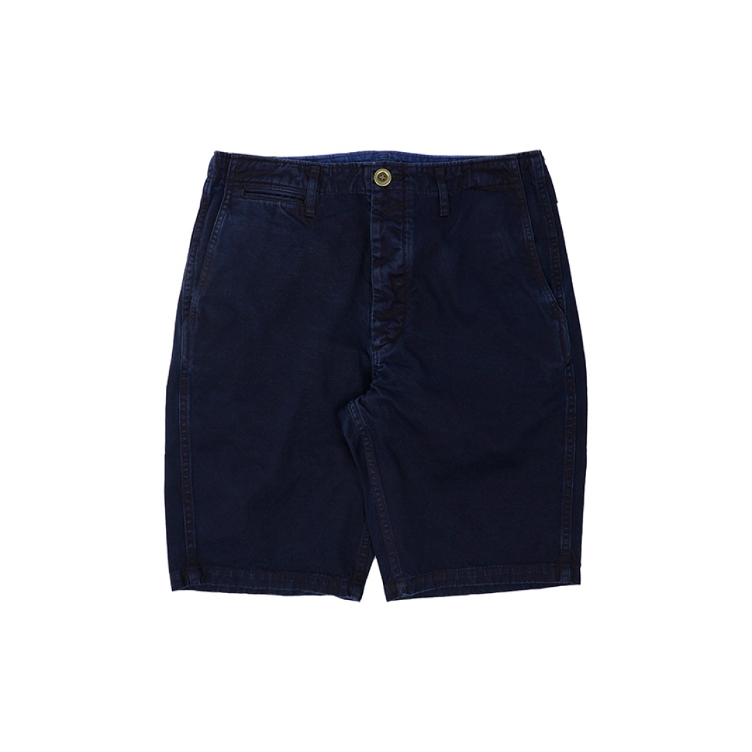 CHINO SHORT DK.INDIGO - 1