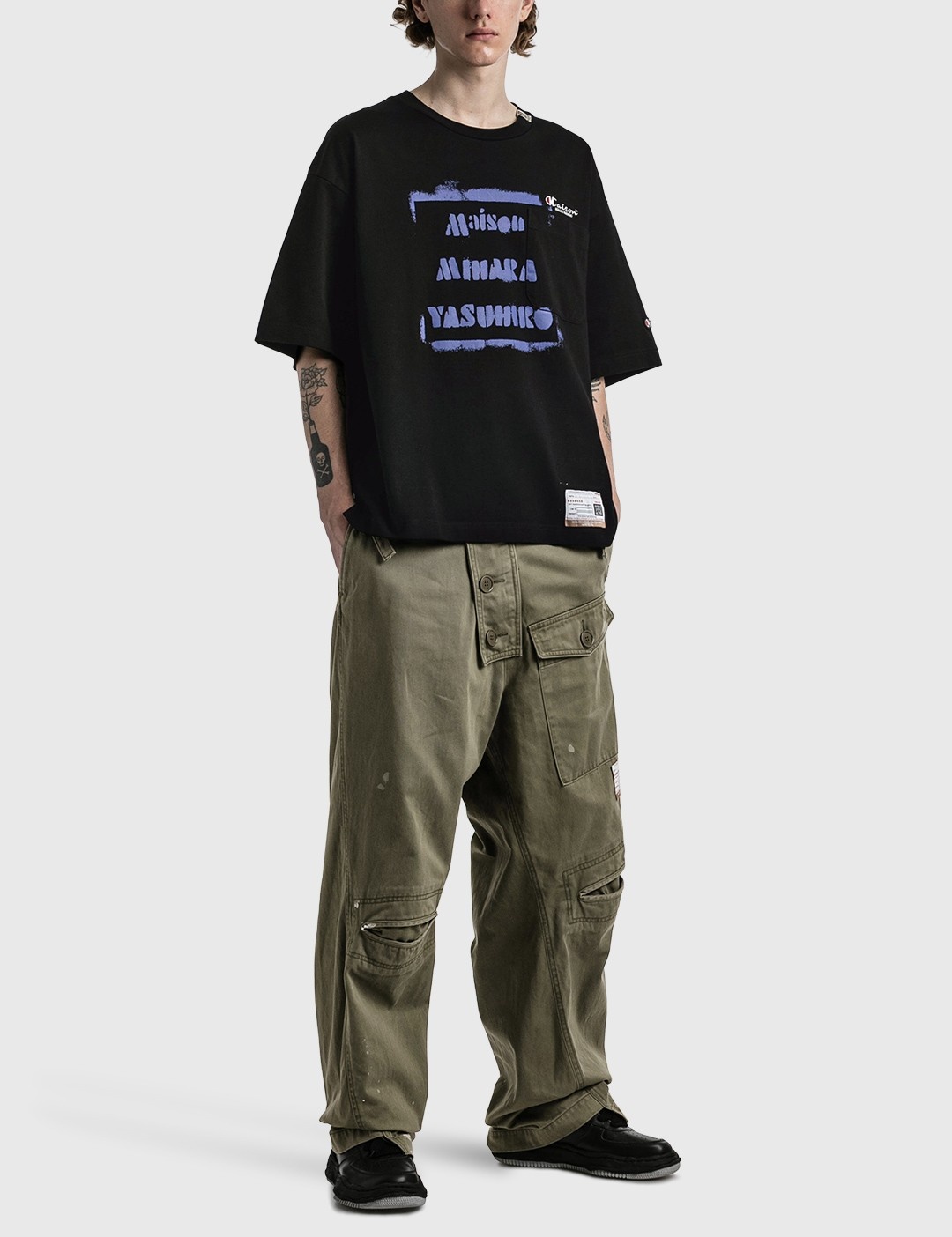 MAISON MIHARA YASUHIRO PRINTED T-SHIRT - 5