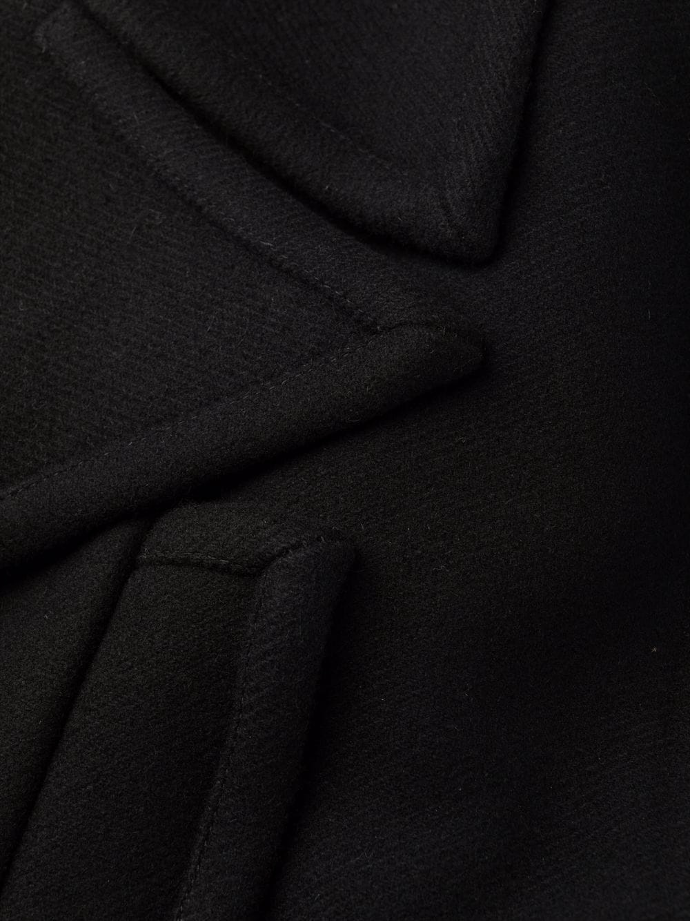 double-breasted virgin wool-blend coat - 7