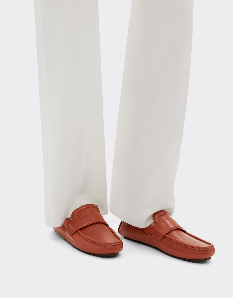 Ferrari Nappa leather driver shoe outlook