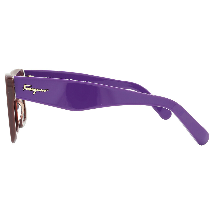 Salvatore Ferragamo Pink Cat Eye Ladies Sunglasses SF929S 209 55 - 4