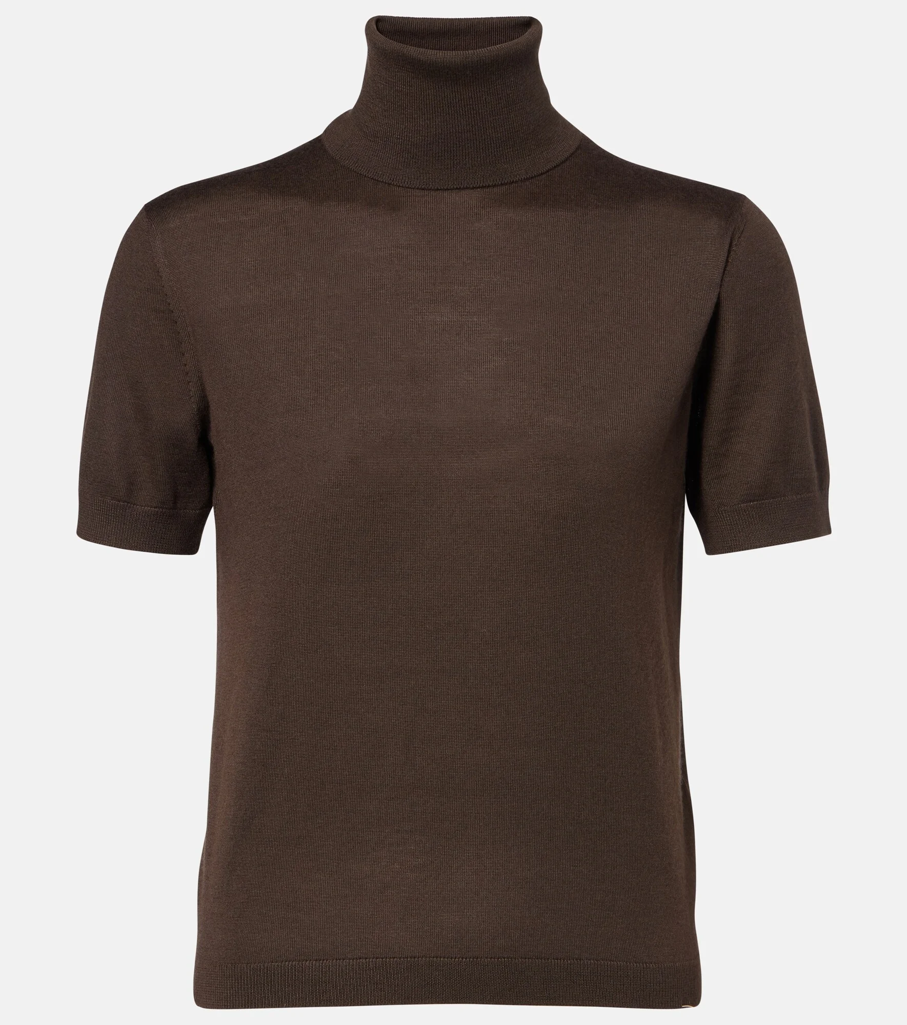 Cashmere turtleneck top - 1