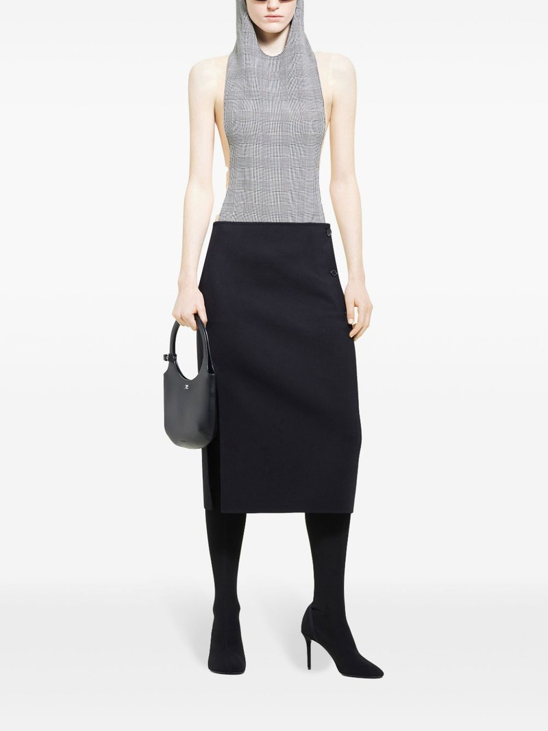 courrèges Illusion hooded bodysuit outlook