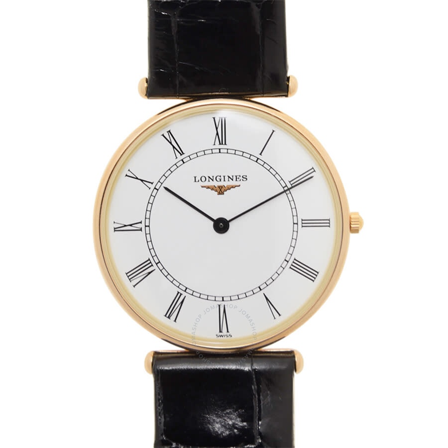 Longines Agassiz Quartz White Dial Ladies Watch L4.691.8.11.0 - 2