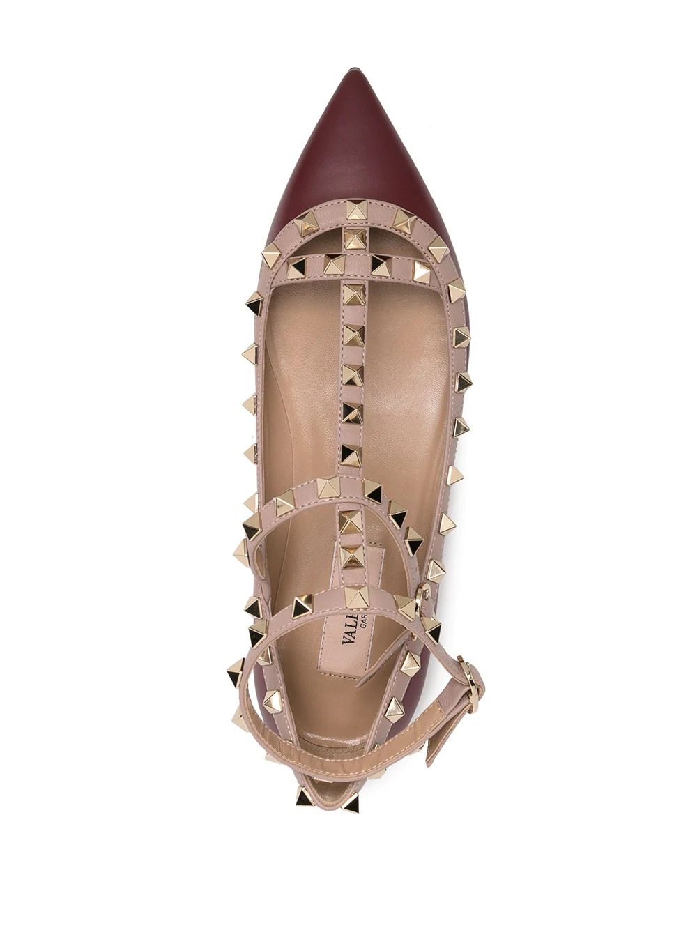 Rockstud ballerina shoes - 4