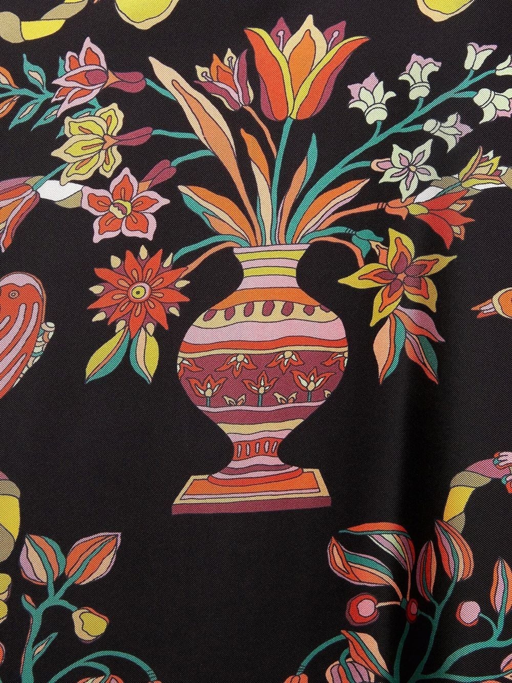 PlacÃ©e-print foulard shirt - 4