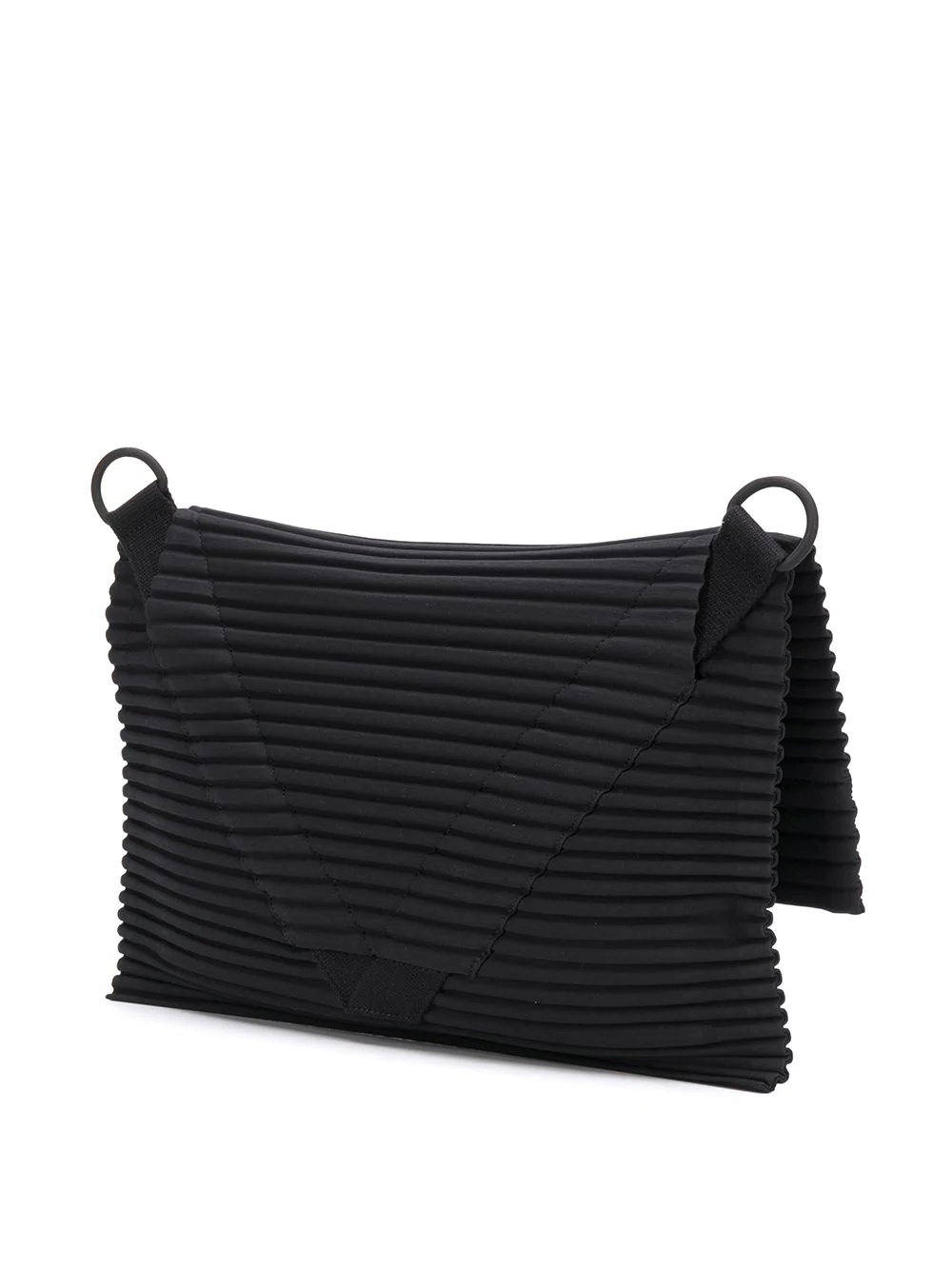 ribbed foldover shoulder bag - 3