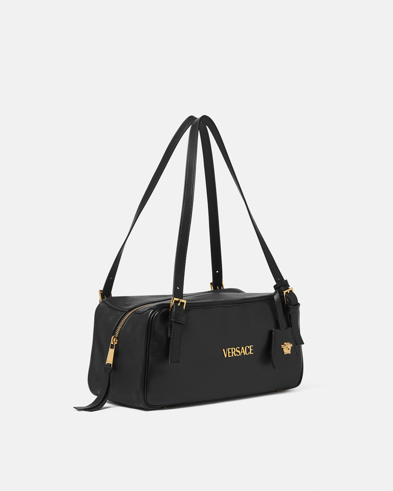 Versace Tag Large Nappa Bowling Bag 2