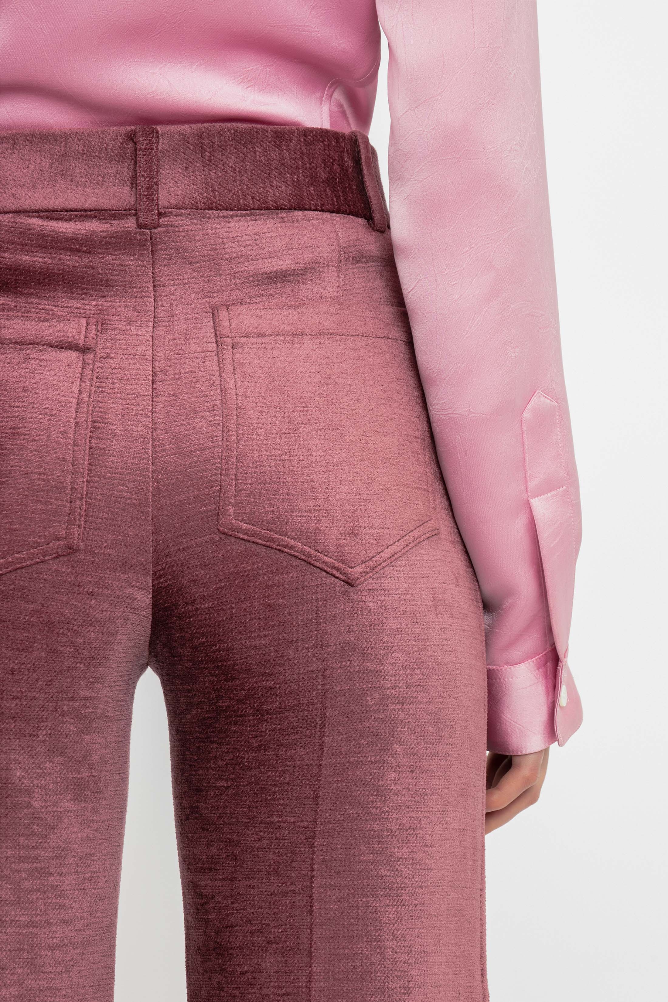 Alina Tailored Trouser In Plum - 5