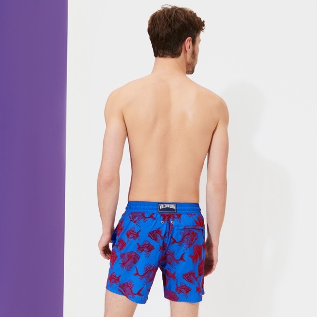 Men Swim Trunks Ultra-light and packable 2018 Prehistoric Fish Flocked - 4