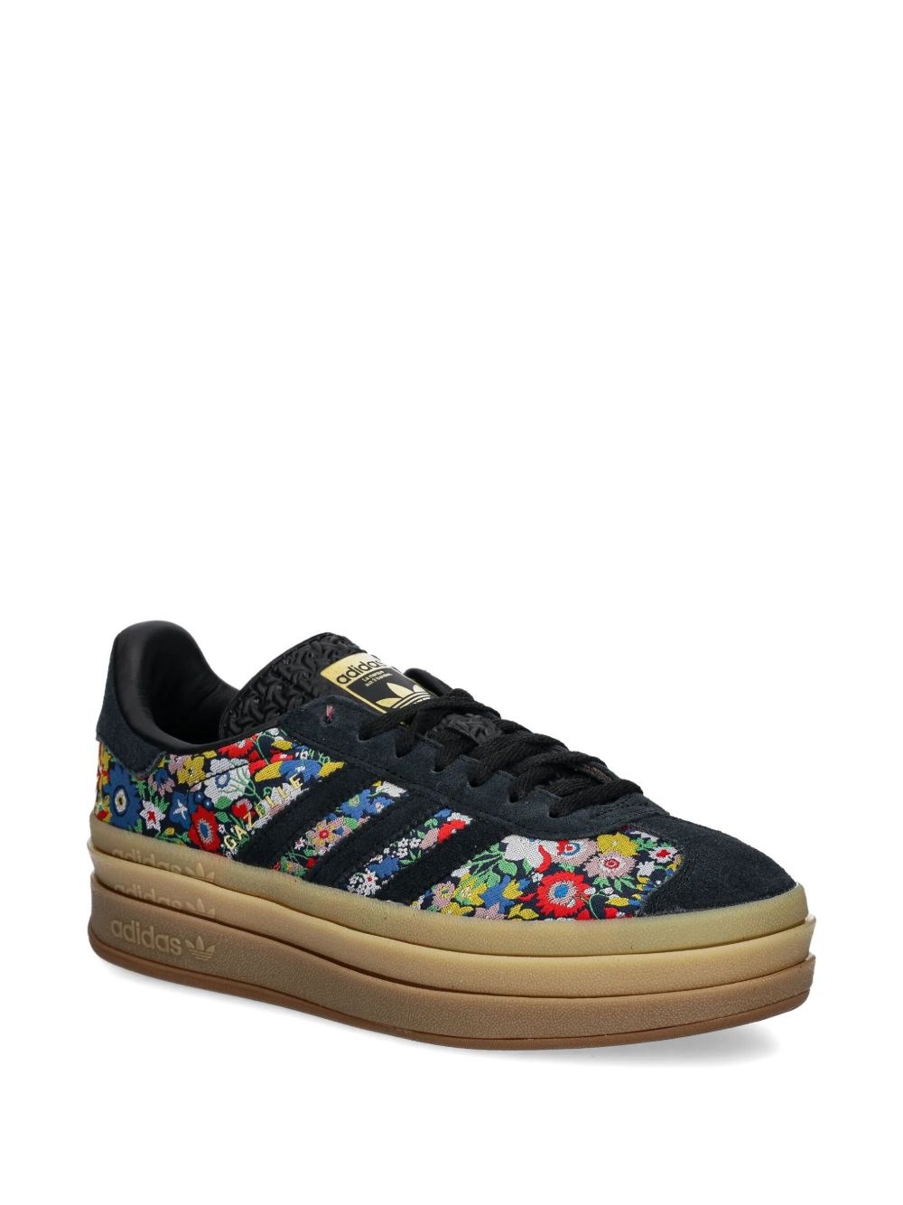 floral-print gazelle sneakers - 2
