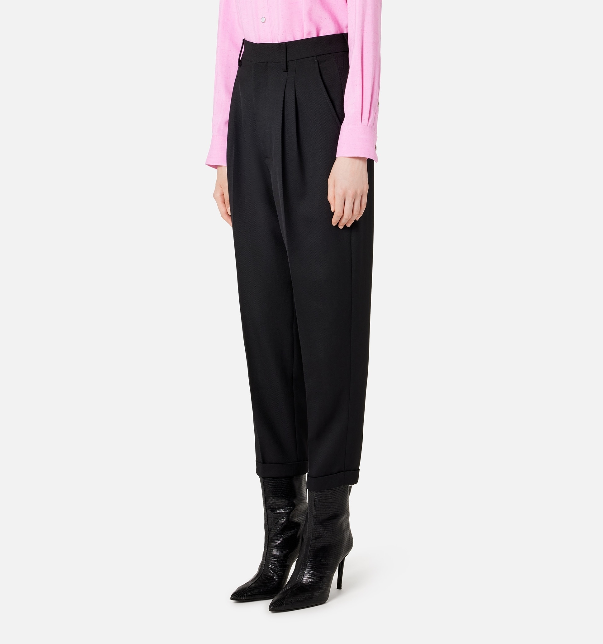 Carrot Fit Trousers - 3