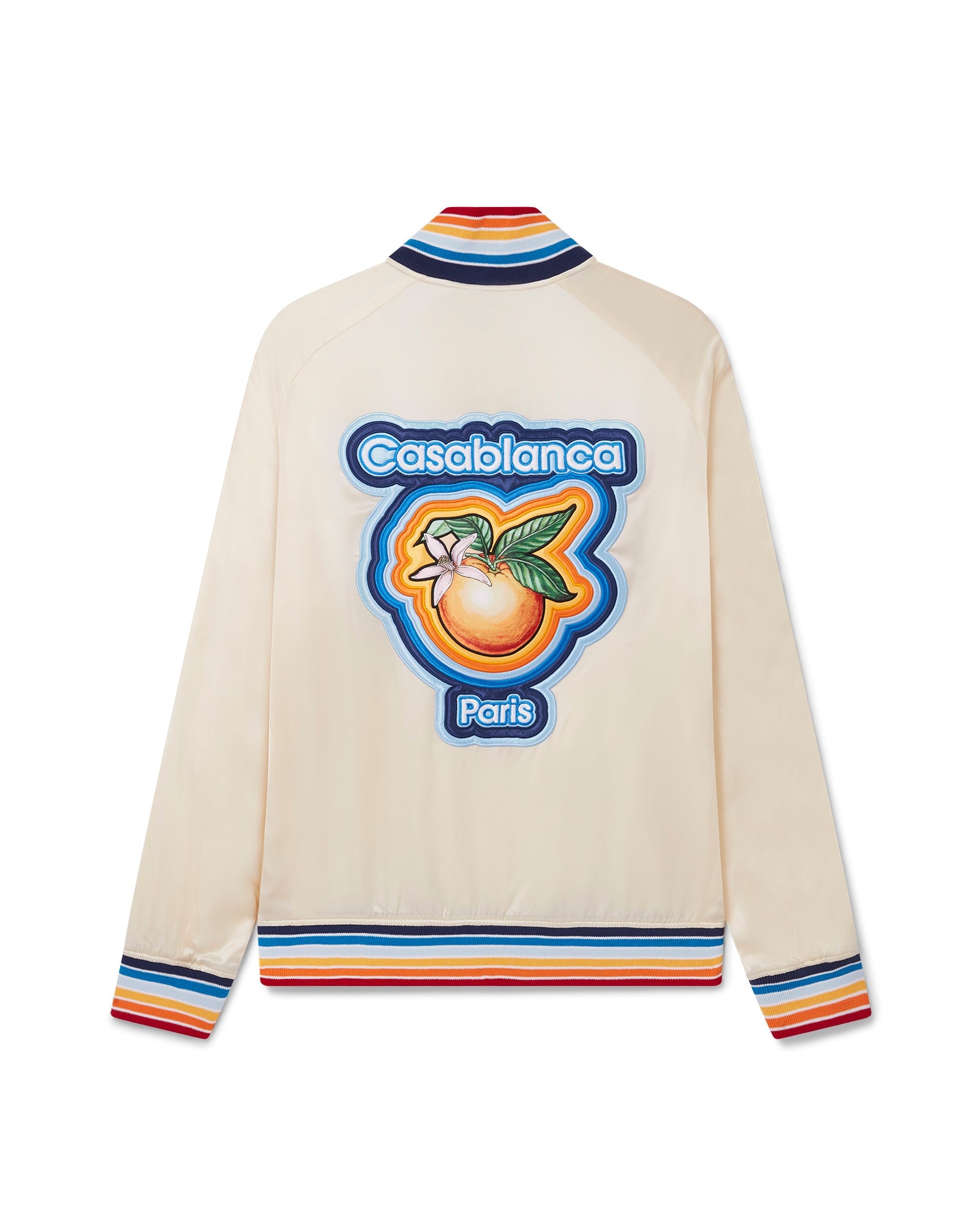 Radiating Orange Souvenir Jacket - 2
