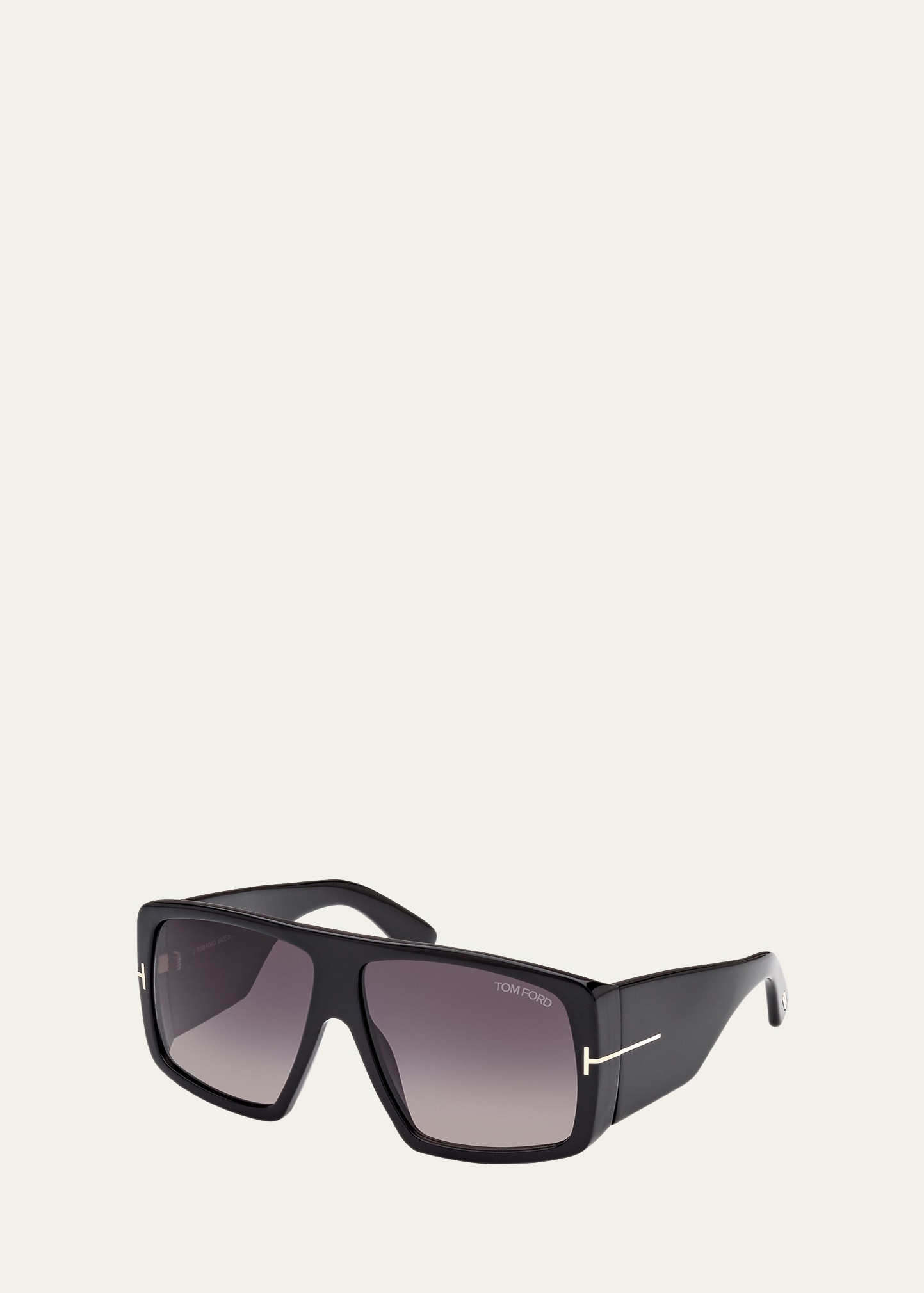 Raven Gradient Logo Square Acetate Sunglasses - 2