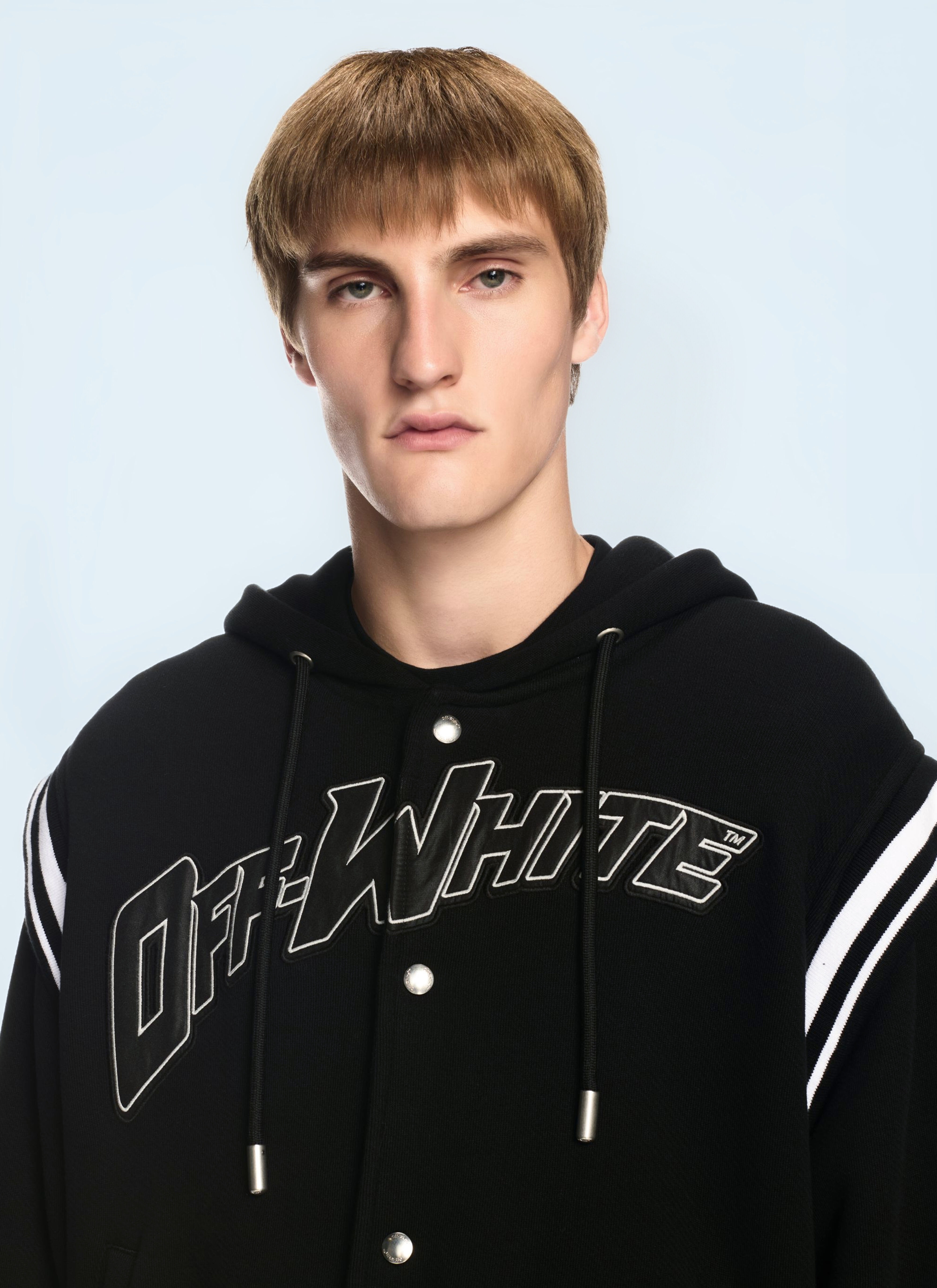 Fleece 00 Varsity Hooded Jacket - 4
