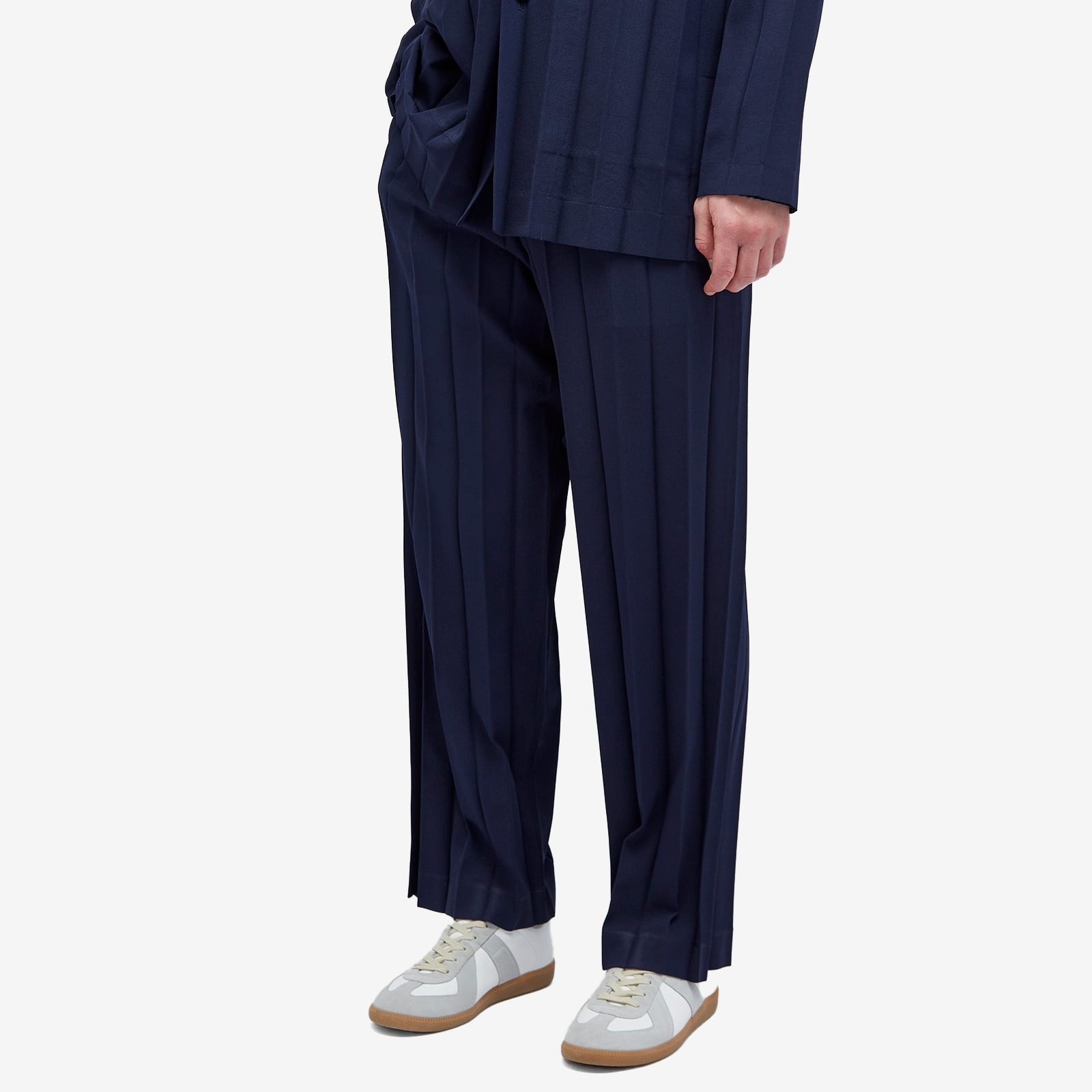Homme Plissé Issey Miyake Pleated Edge Trousers - 2