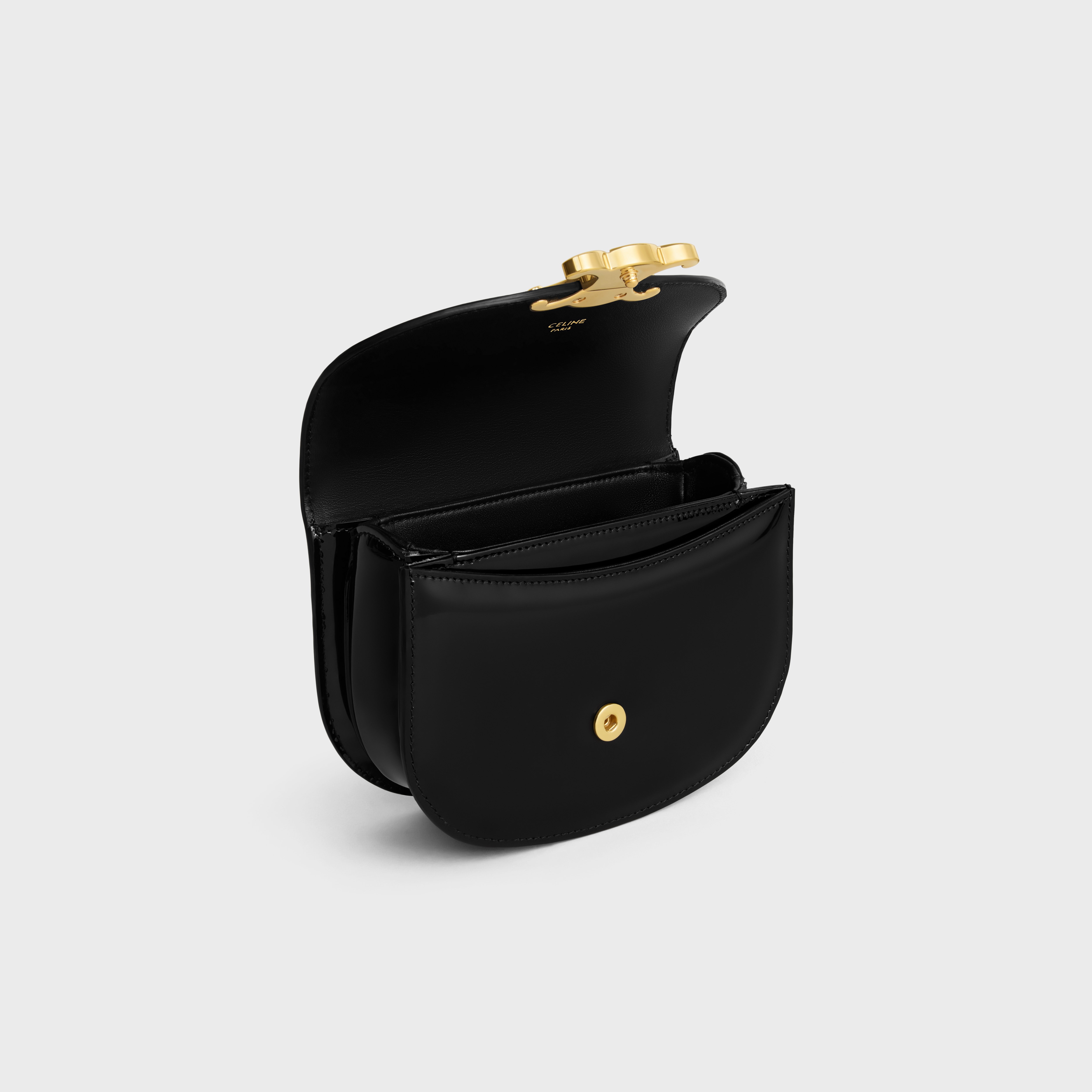 CELINE MINI BESACE CLEA in PATENT CALFSKIN | REVERSIBLE
