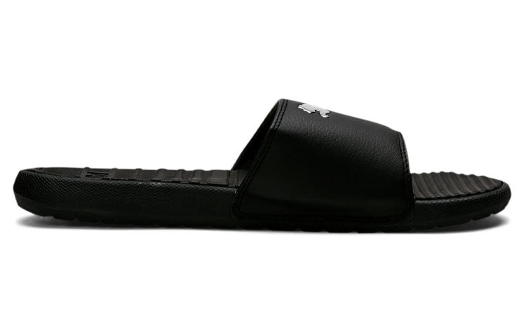 PUMA Cool Cat Sport Slippers Black/Silver 371048-01 - 2