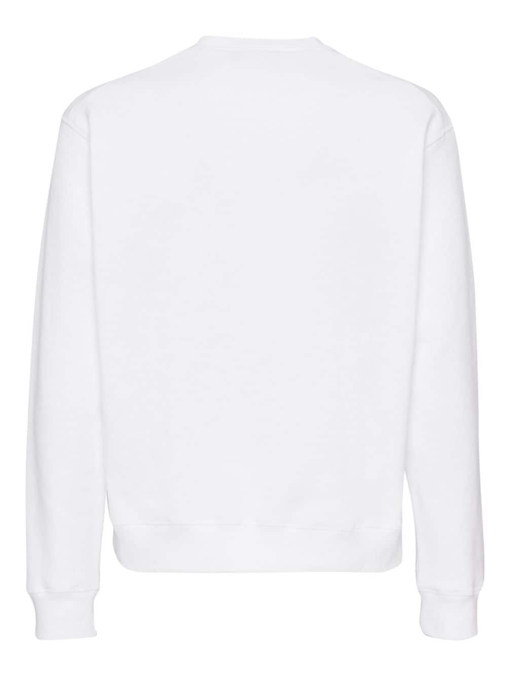 logo-print cotton sweatshirt - 2