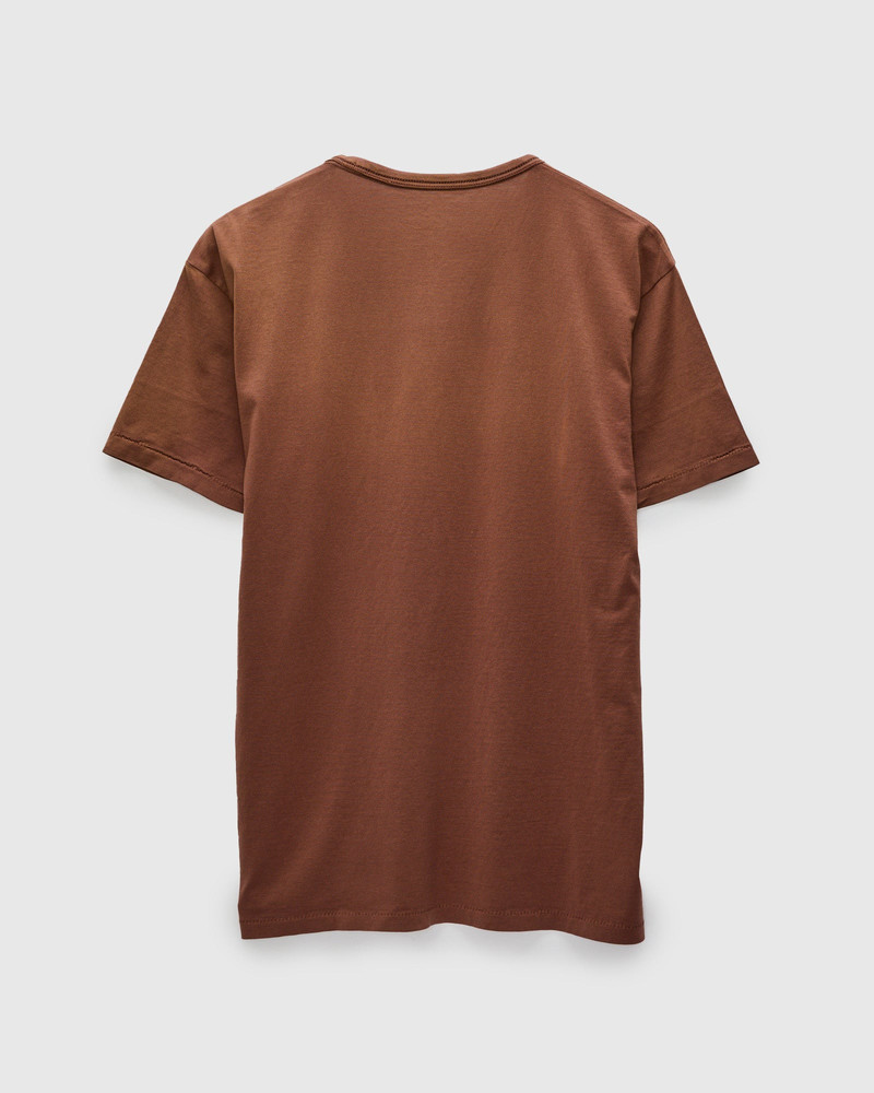 RRL by Ralph Lauren Vintage Knit Pocket T-Shirt in Chocolate outlook