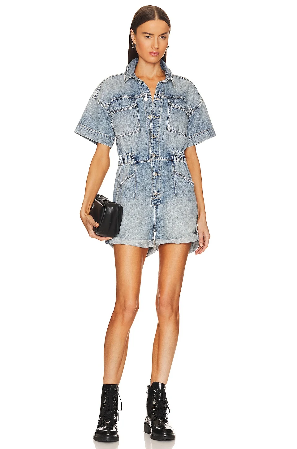 x We The Free Marci Cuffed Shortall - 1