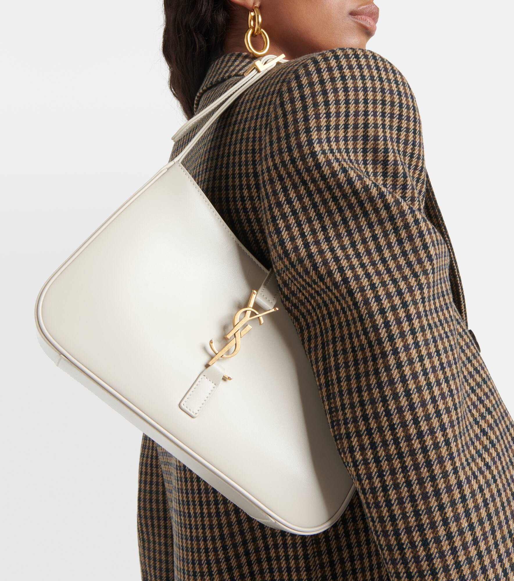Le 5 à 7 leather shoulder bag - 2