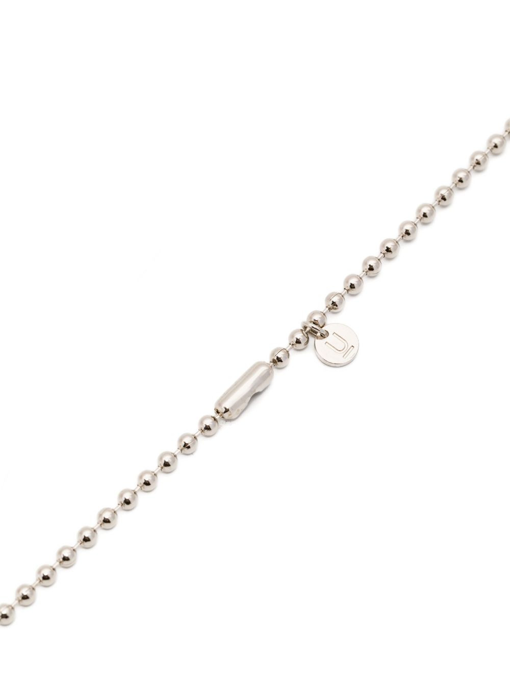 logo-charm necklace - 3